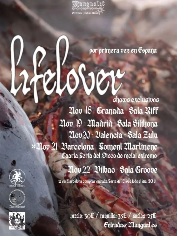 LIFELOVER – Primera vez en España
