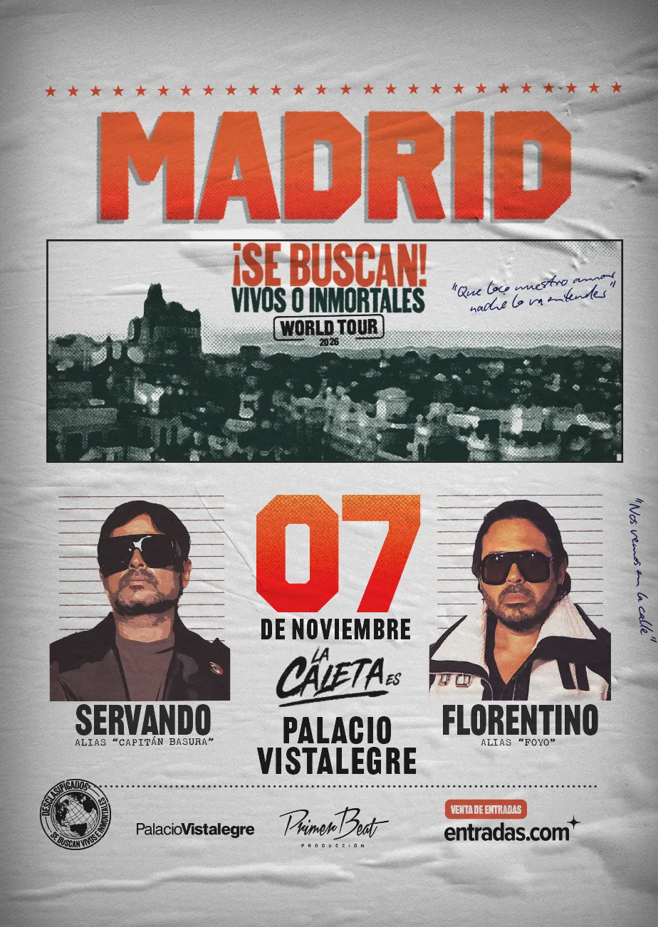 Servando & Florentino – “Se buscan: Vivos o inmortales”