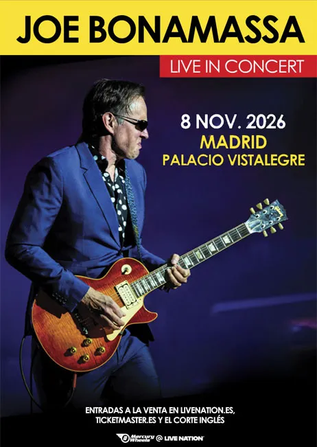 Joe Bonamassa – 2026 Europe Tour